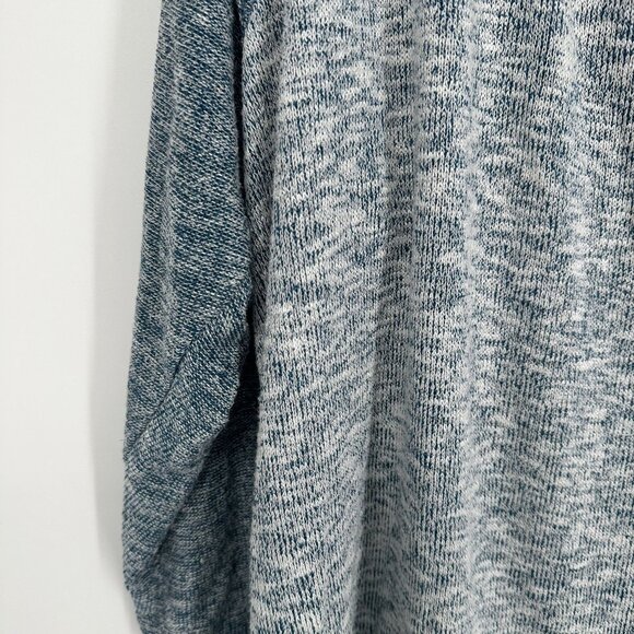 Torrid Lightweight Sweatshirt Long Sleeve Gray Teal Size 4XL - Picture 4 of 5